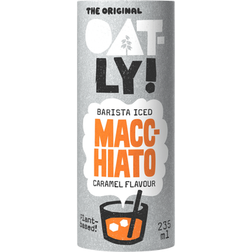 Oatly! The Original Barista Iced Macchiato Caramel Flavour 235 ml