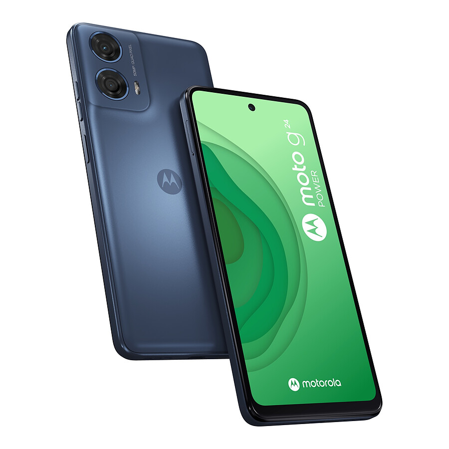 Motorola Moto G24 Power Gris Bleuté - 256 Go