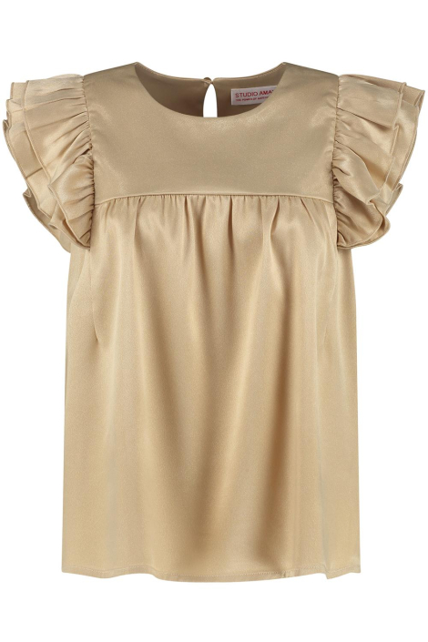 Studio Amaya gouden dames top