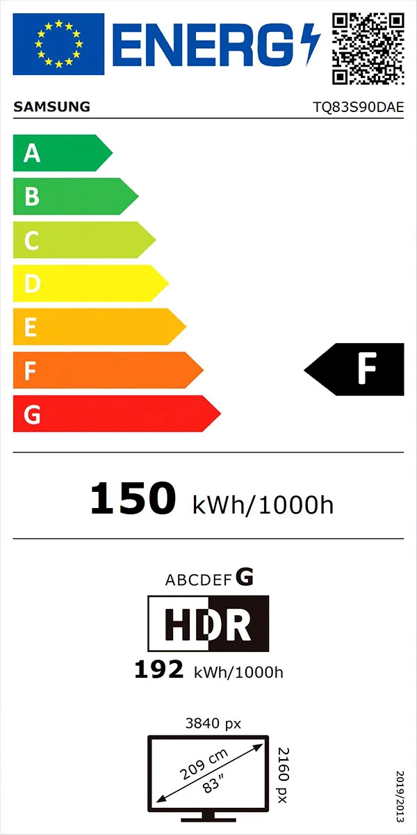 Samsung TQ83S90D TV OLED