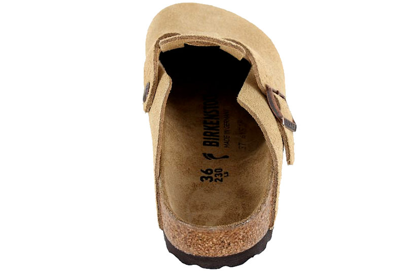 BIRKENSTOCK BOSTON BS LATTE CREAM SLENTERS I RUSKIND