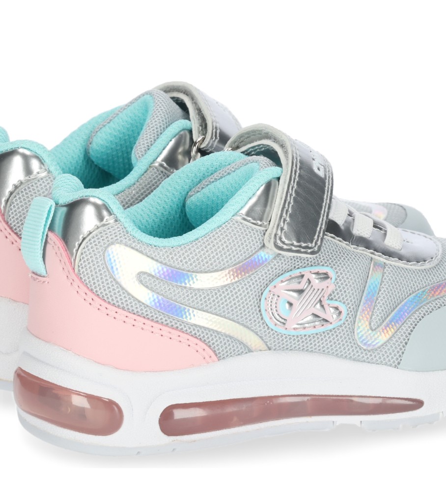 Tênis Infantil Chika10 Firefly 05 Prata