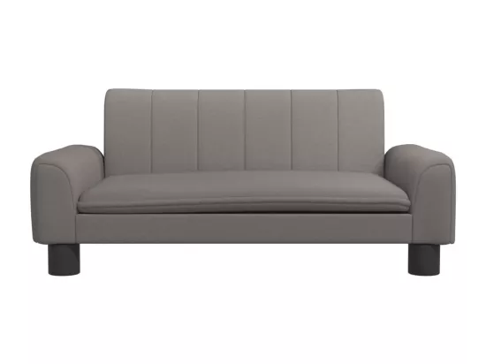 Canapé pour enfants taupe 70x45x30 cm tissu