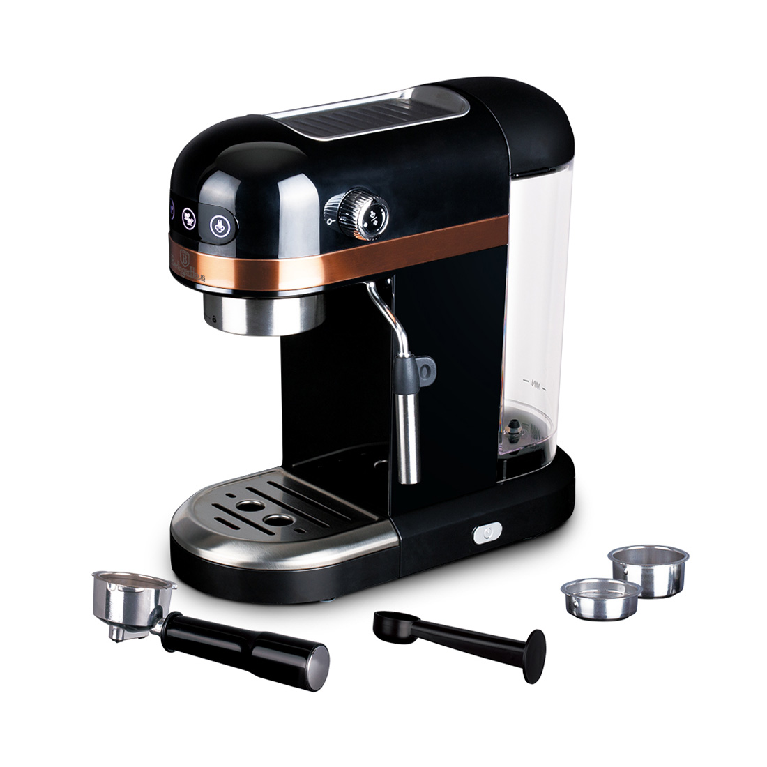 Berlinger Haus Espresso Kaffeemaschine 1.4 Liter Black Rose Collection