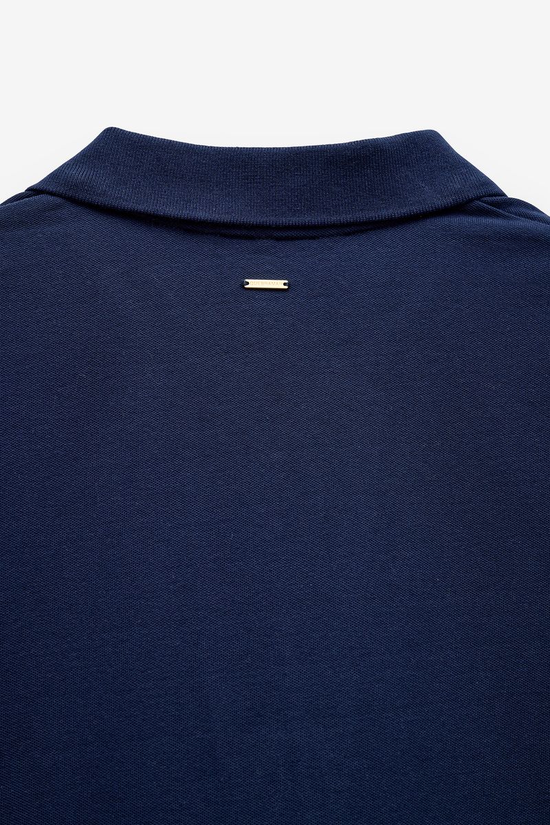 POLO EM PIQUET LOOSE FIT