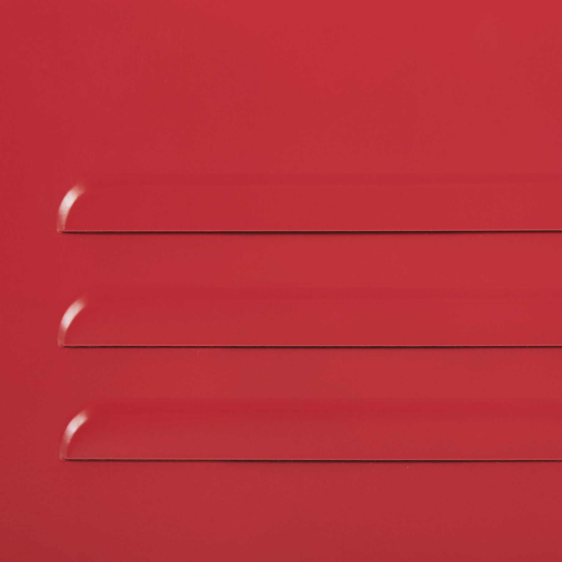Beliani - FROME - Kantoorkast - Rood - Staal
