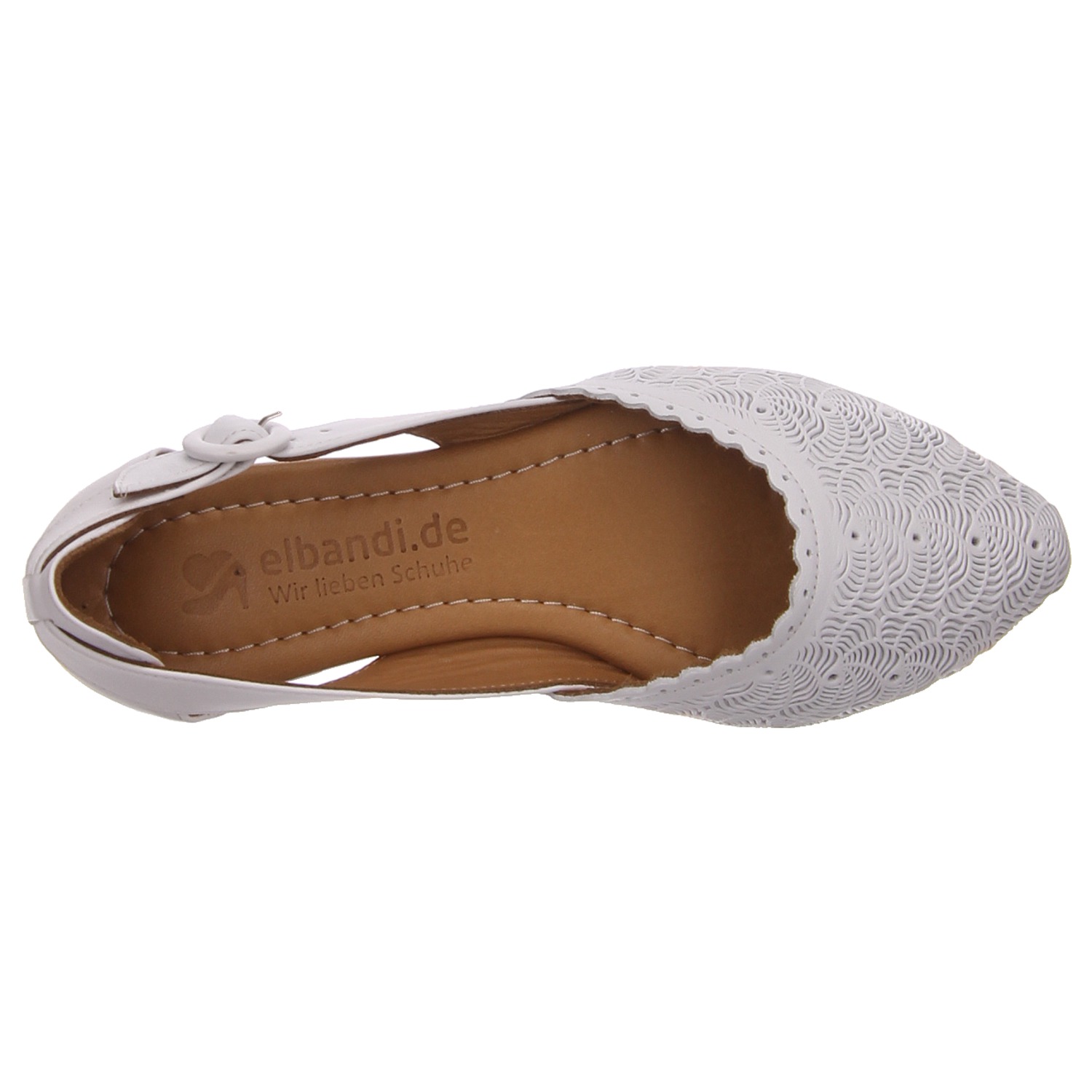 elbandi Ballerina weiß weiss/weiss kombi