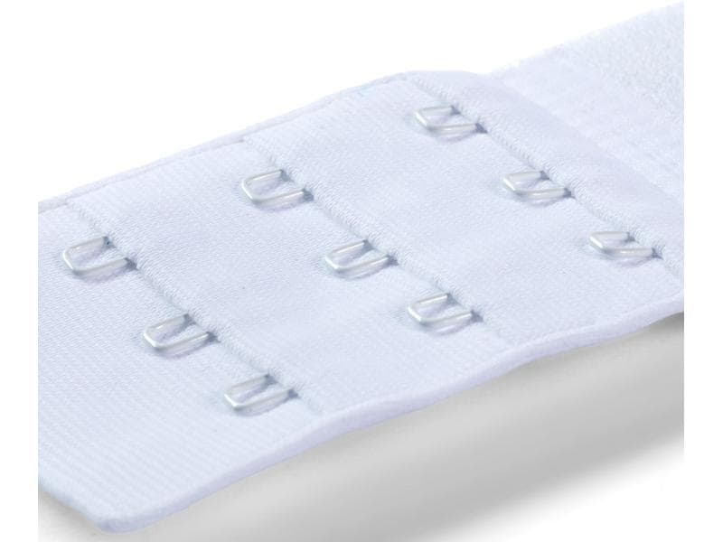 Prym BH-Verlängerung 50 mm, zum Einhaken, Weiss BH-Erweiterung zum Einhaken