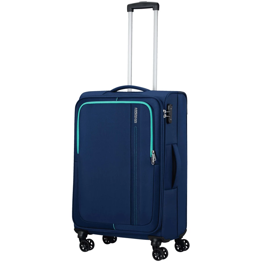 American Tourister Sea Seeker - 4-Rollen-Trolley M 68 cm combat navy