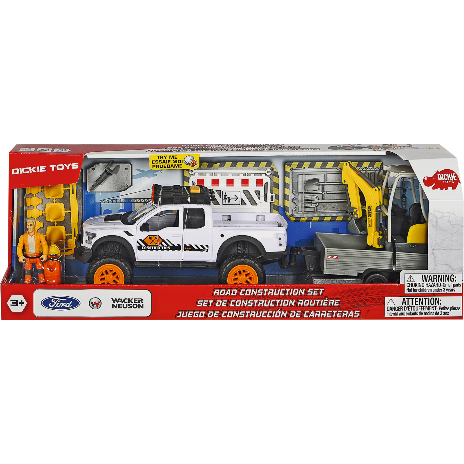 Dickie Toys Playlife Road Construction