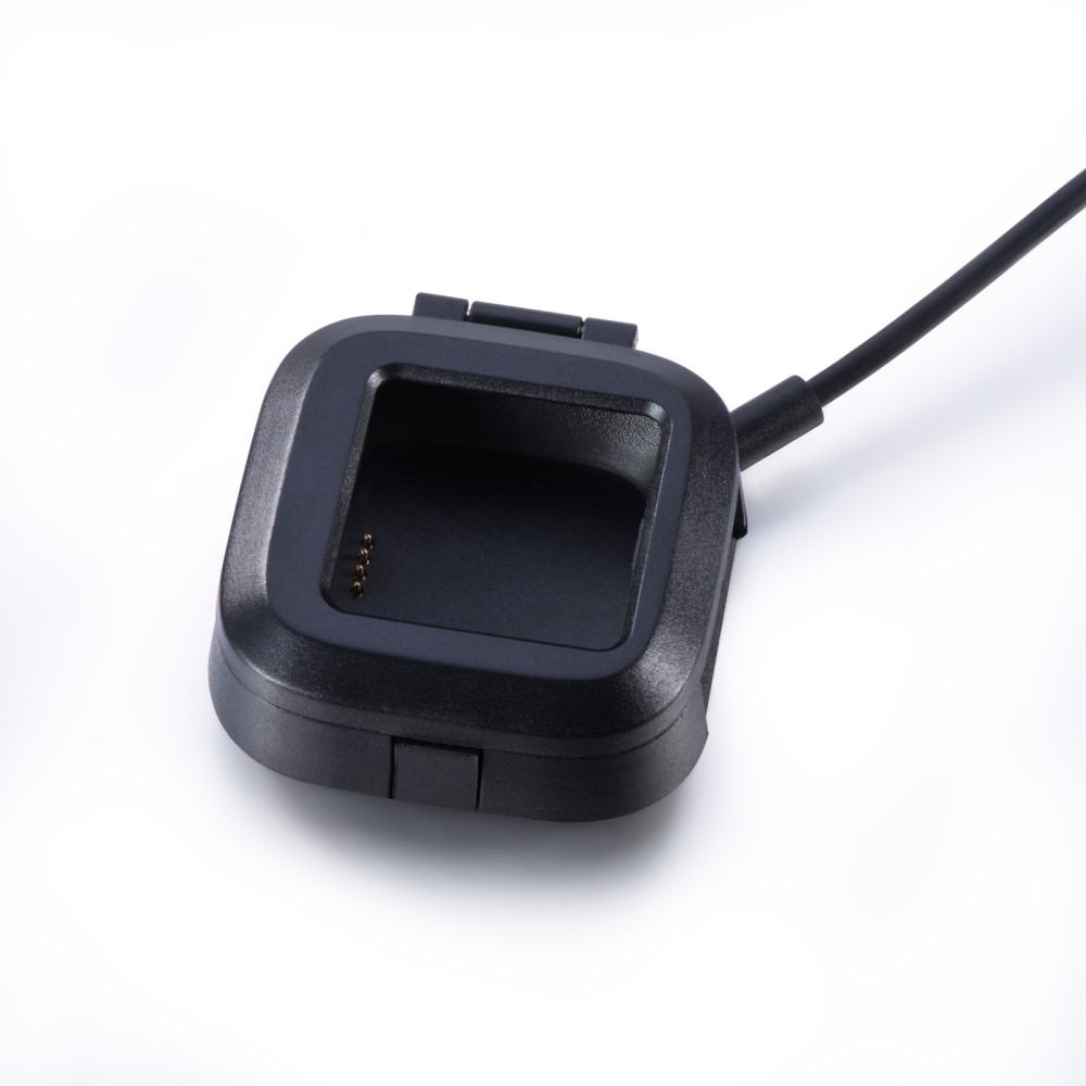 (1m) Fitbit Versa 2 USB Ladegerät Box Clip - Schwarz