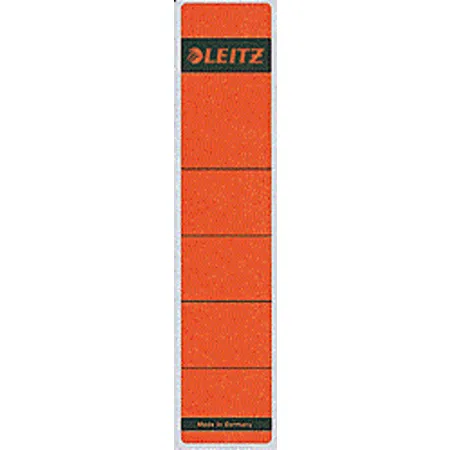 Leitz 16430025 Rückenschilder, rot