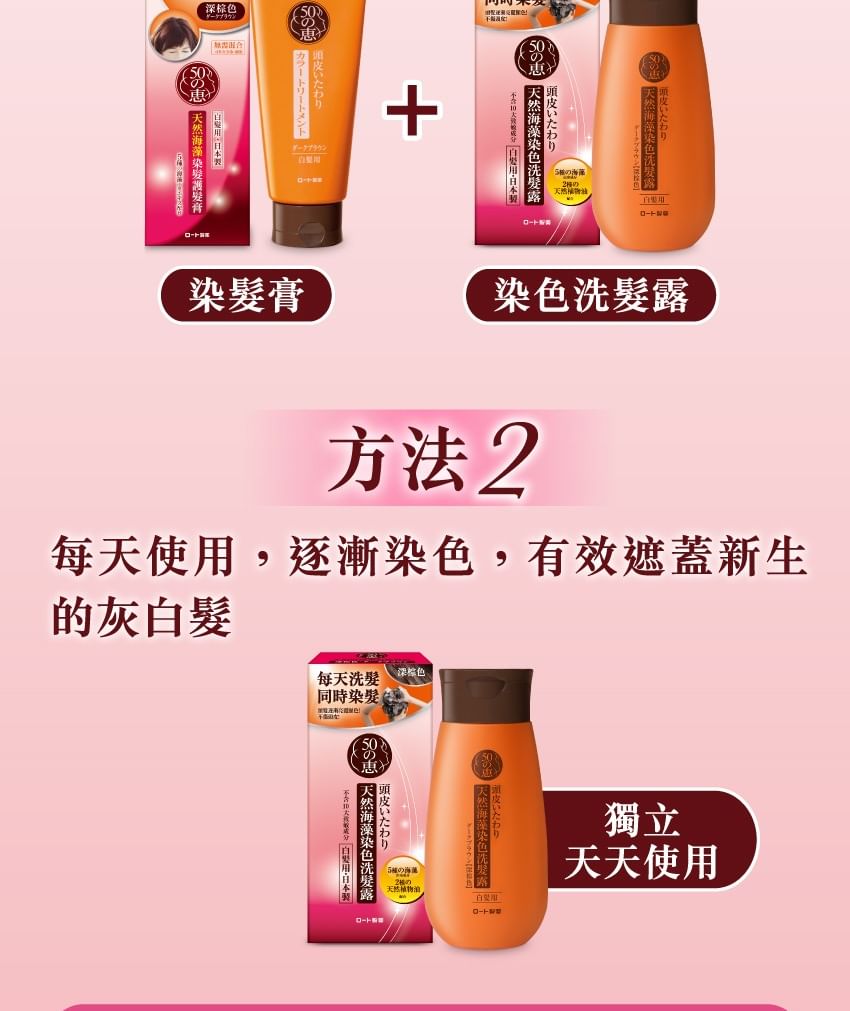 Rohto Mentholatum - 50 Megumi Kleurshampoo