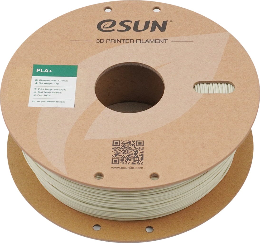 eSUN  PLA+ Light Khaki, 1,75 mm / 1000 g    PLA-Filament mit verbesserten physikalischen Eigenschaften in Light Khaki