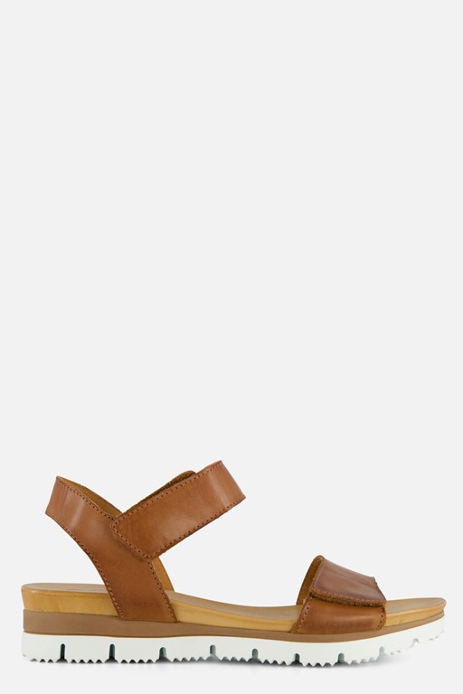 Aqa Sandalen cognac Leer