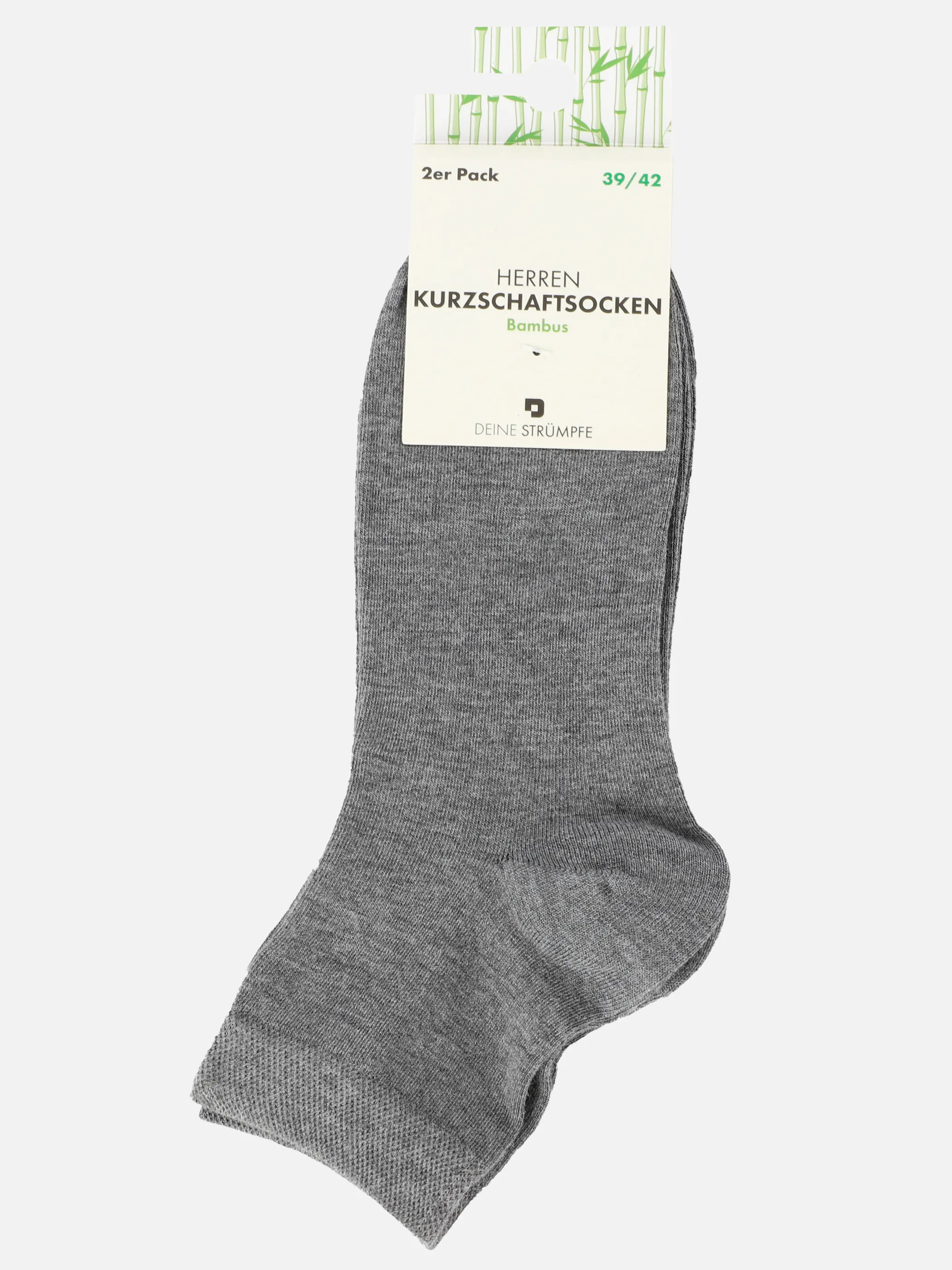 Herren Kurzschaftsocken Bambus im 2er Pack