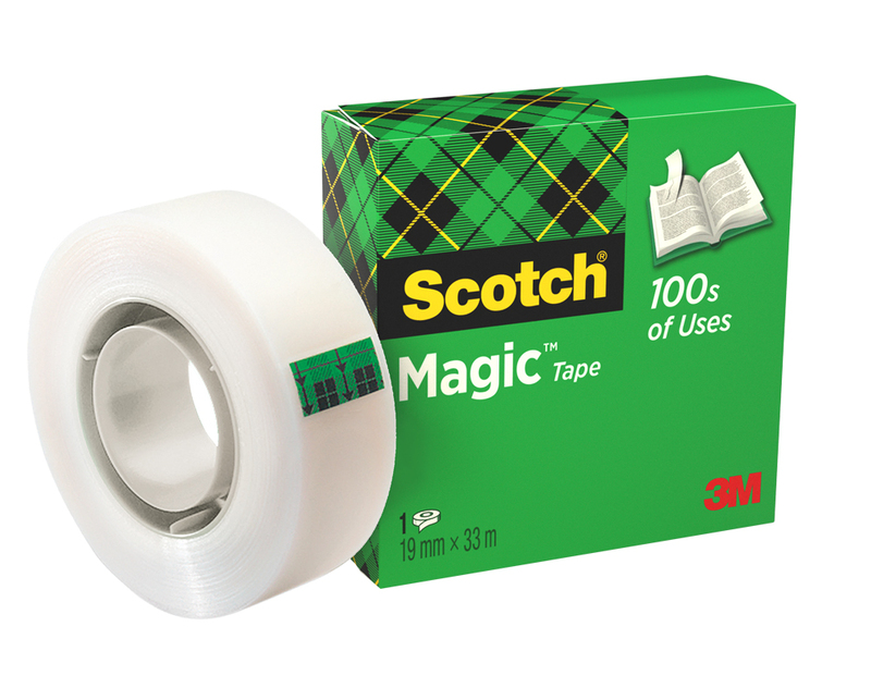Scotch Klebeband Magic 810, 19 mm x 33 m