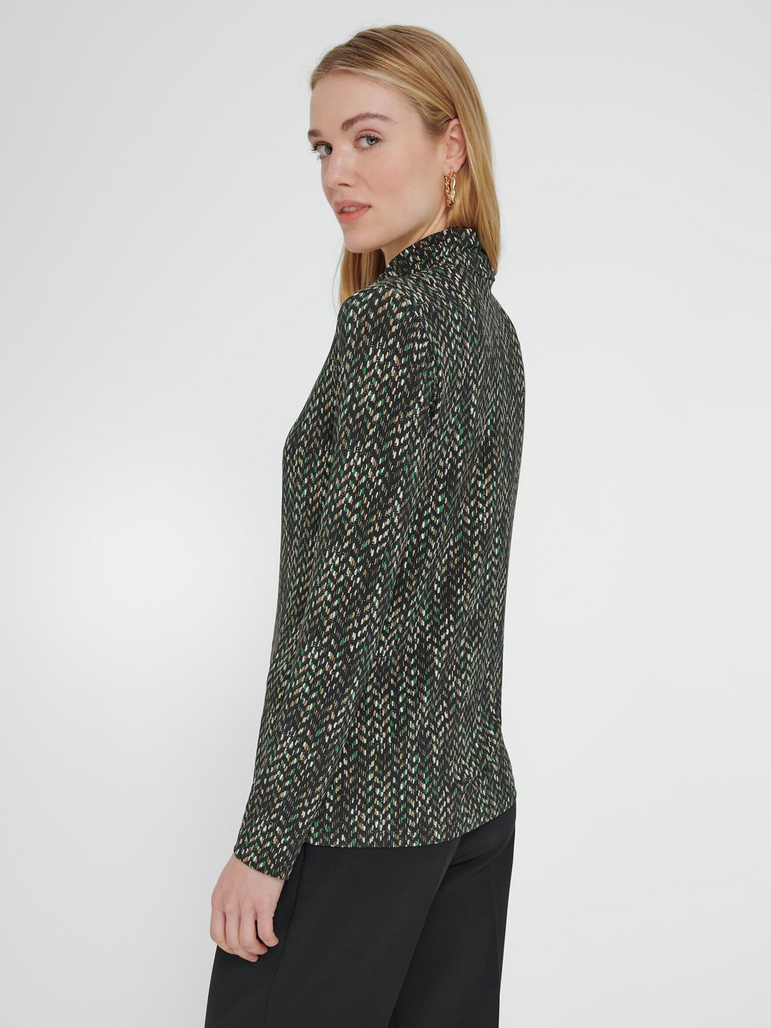 Rollkragen-Shirt