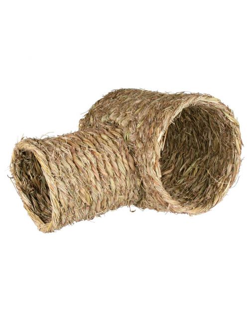 Trixie Grastunnel Met Vertakking - Kooi Accessoire - 30x25x50 cm