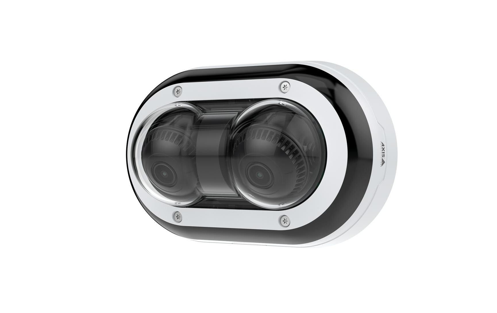 Netzwerkkamera P4708-PLVE<br>KI-gestützte 2x8 MP Dual-Sensor-Kamera mit 30 Bildern pro Sekunde