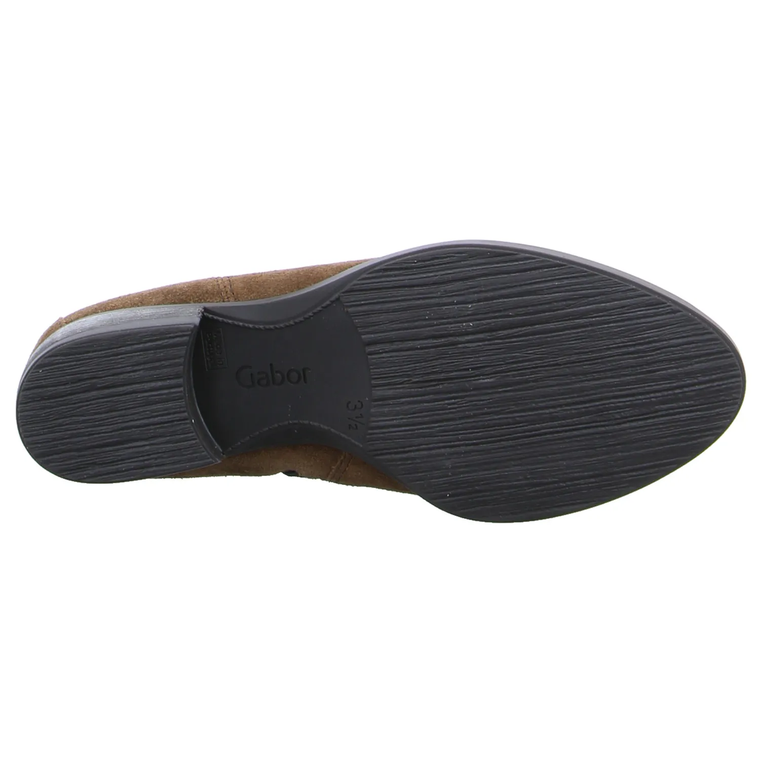 GABOR Stiefelette Mittelbraun Leder