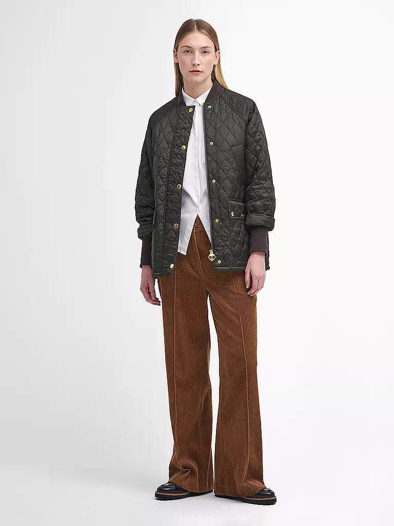 BARBOUR Leichtsteppjacke SPORT BEADNELL QUILT olive