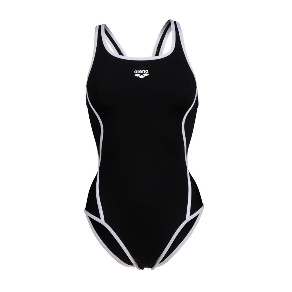 Arena PRO FILE V BACK - Maillot de bain 1 pièce Femme black/white