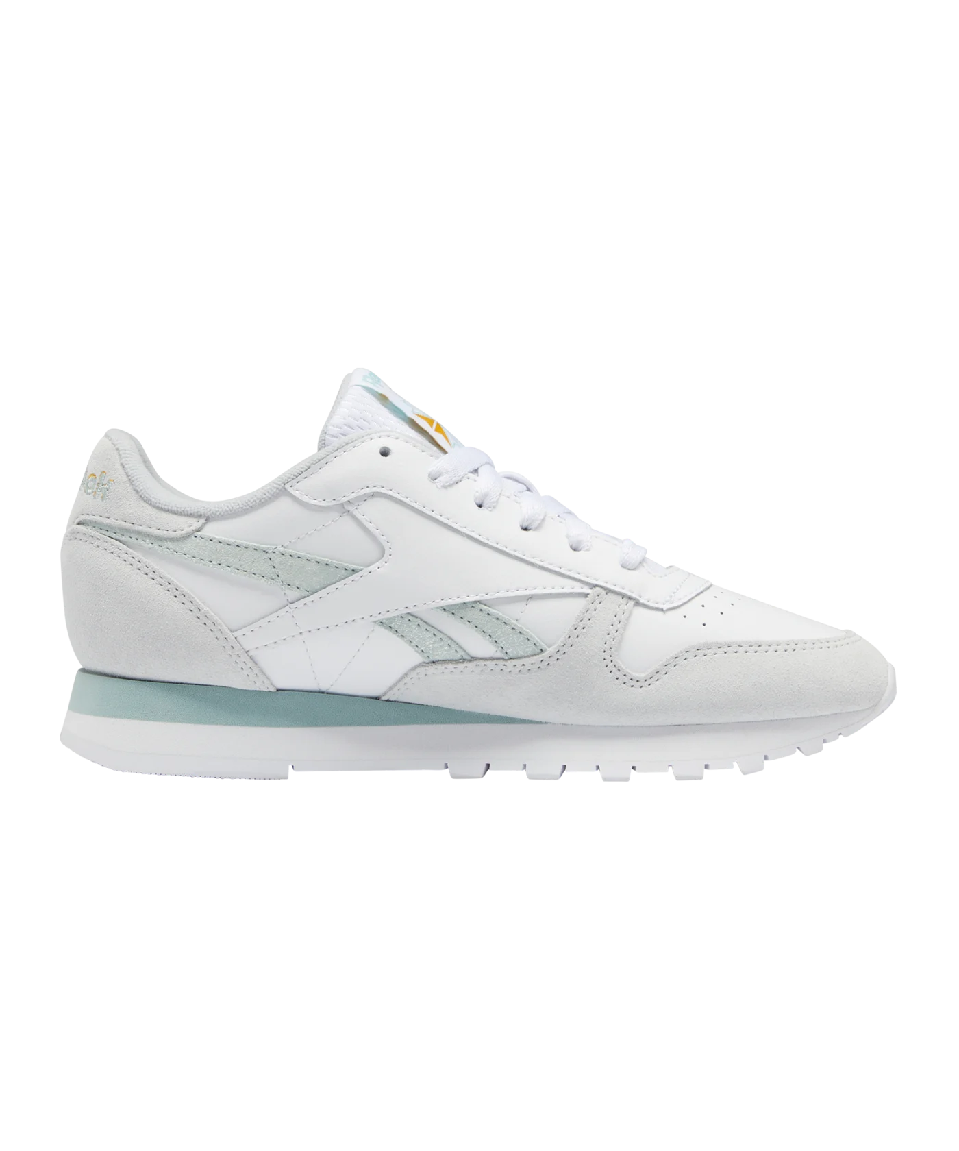Reebok Classic Leather Damen Weiss Grau
