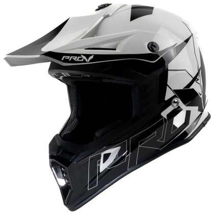 Casque cross Prov SKUD DALLAS 2024 - Blanc / Noir