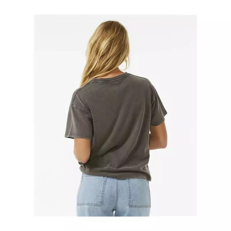 Tee shirt femme RIPCURL Taapuna Relaxed Washed Black