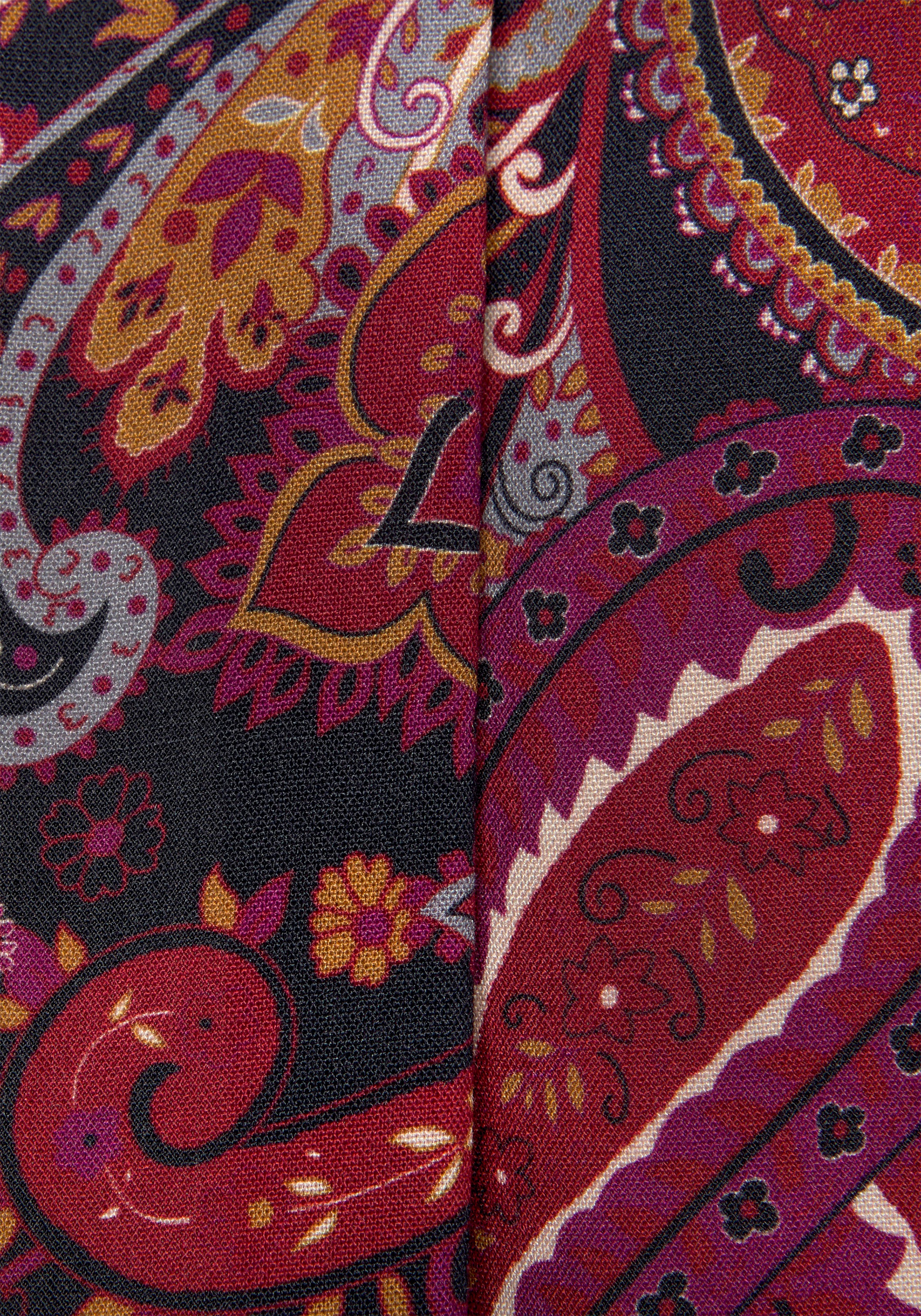 LASCANA Schlupfbluse , mit modischen Knöpfen, Paisleymuster, Damenbluse