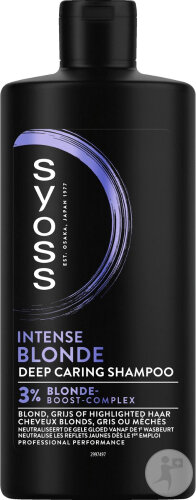 Syoss Shampoing Blonde Et Silver Flacon 440ml