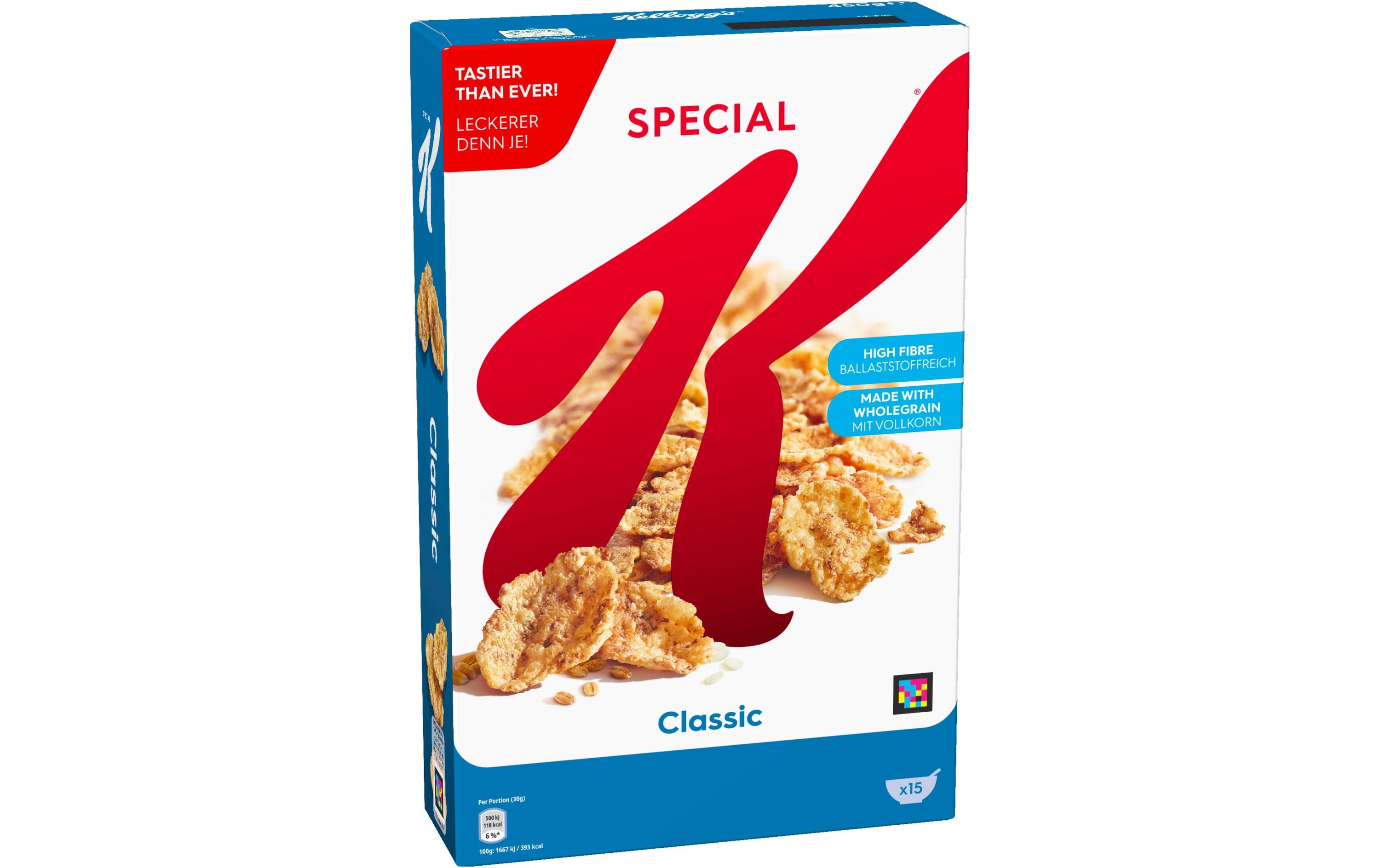 Cerealien Special K Classic 450 gKnusprige Getreideflakes aus Reis und Vollkornweizen