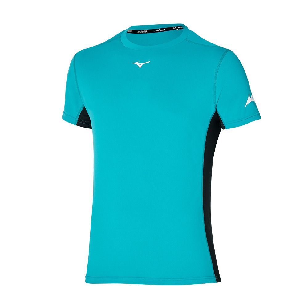 Mizuno SUN PROTECT - Maillot Homme algiers blue