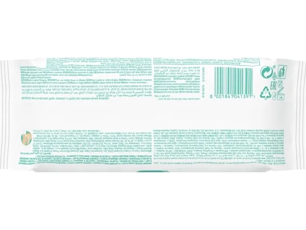 Pampers Sensitive Vådservietter til baby - Dermatologisk testet, Allergivenlig, Neutral pH, Parfumefri
