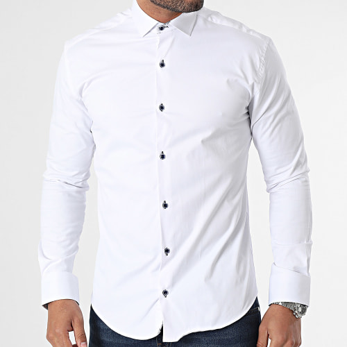Chemise Manches Longues Blanc