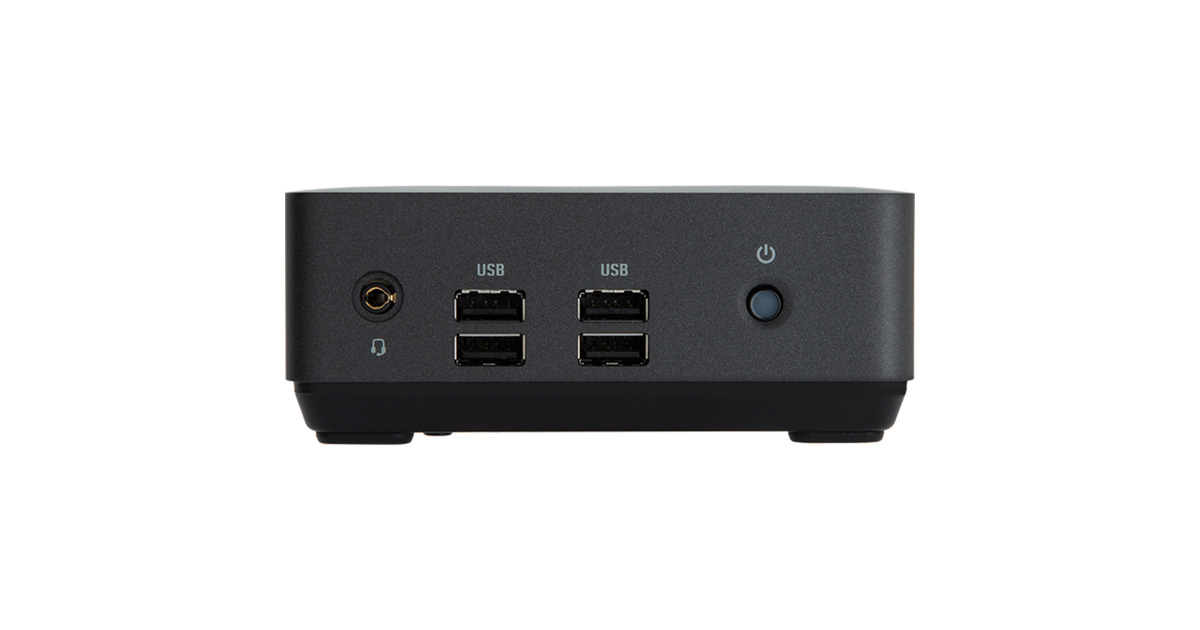 GIGABYTEBRIXs GB-BRi3H-1315 barebone  (Zwart | Core i3-1315U | Iris Xe Graphics)