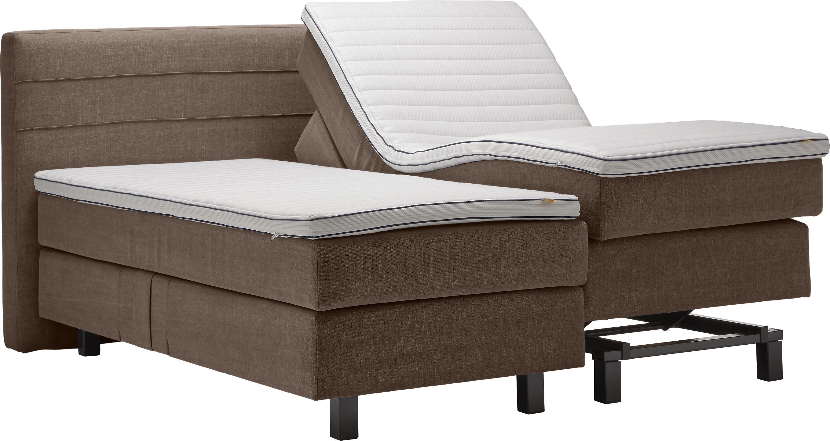 bico GOODNIGHT Boxspringbett - Braun / B: 160.0 cm x T: 200.0 cm