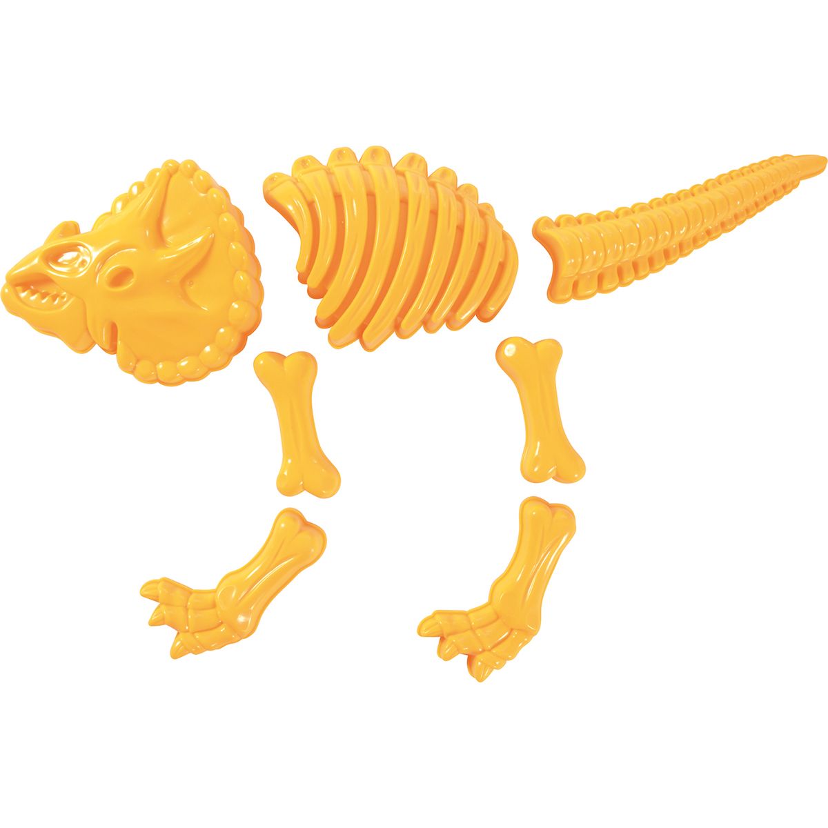 EDUPLAY Sandformen Triceratops gelb
