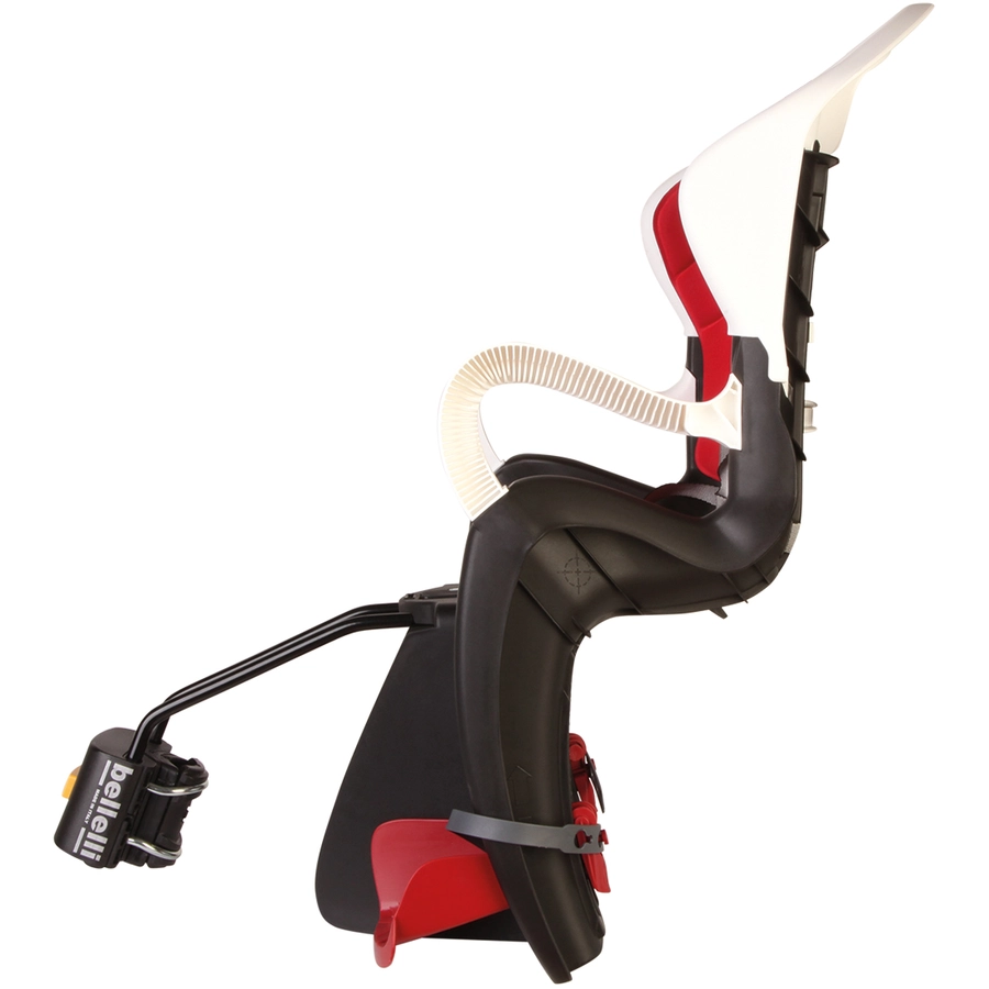 BELLELLI Kindersitz Fahrrad Tiger B-Fix frame mount White  Red