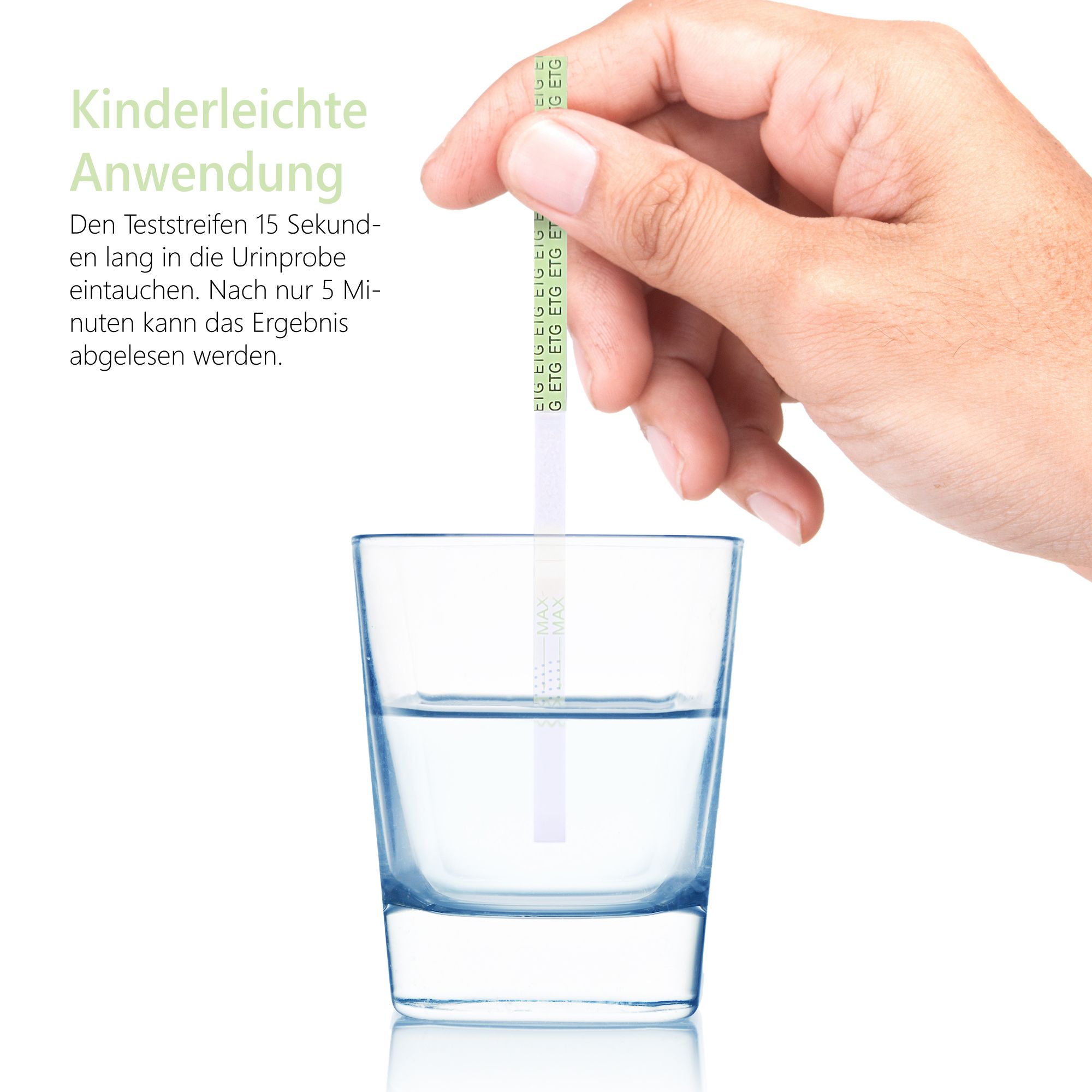 10x LuxmedIQ Alkoholtest - Ethylglucuronid (ETG) Urin Schnelltest - Cutoff 500 ng/mL