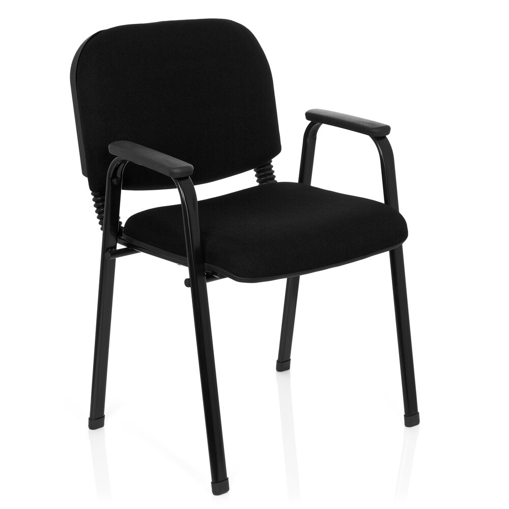 Vierfußstuhl XT 650 Stoff mit Armlehnen hjh OFFICE