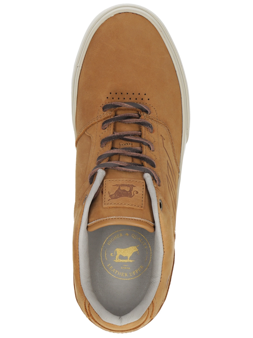 Emerica The Low Vulc Skate Shoes brown