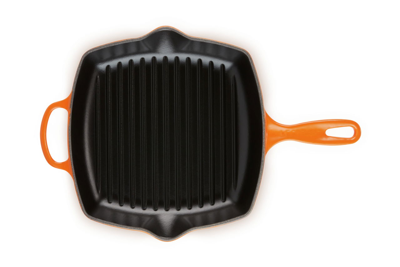 LE CREUSET Grillpfanne 26cm Ofenrot SIGNATURE