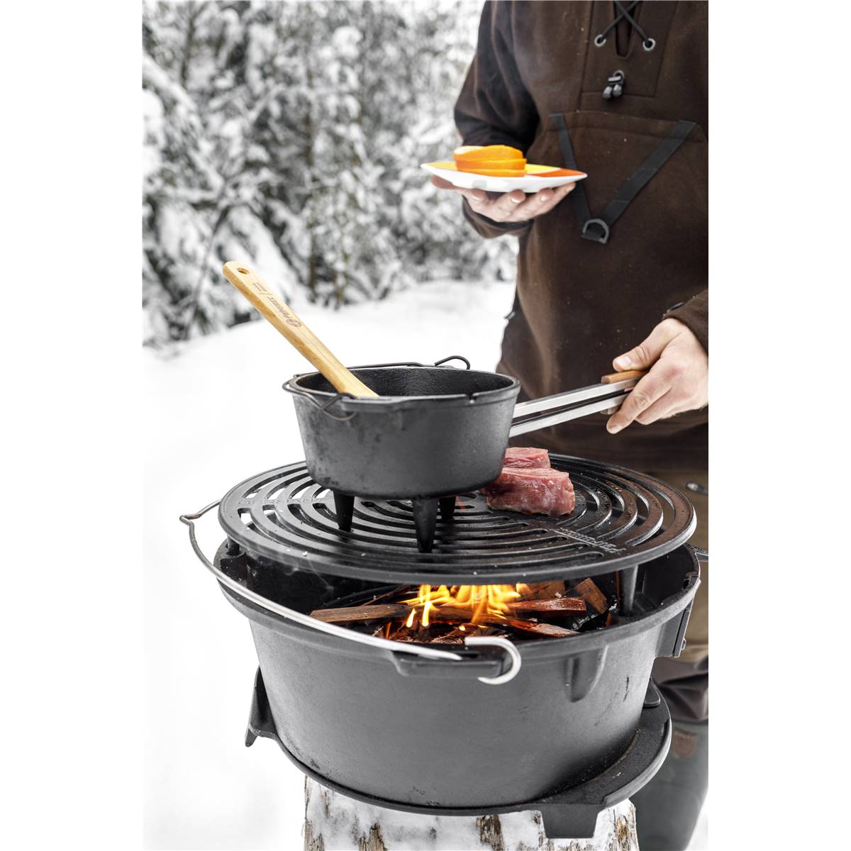 Barbecue en fonte tg3