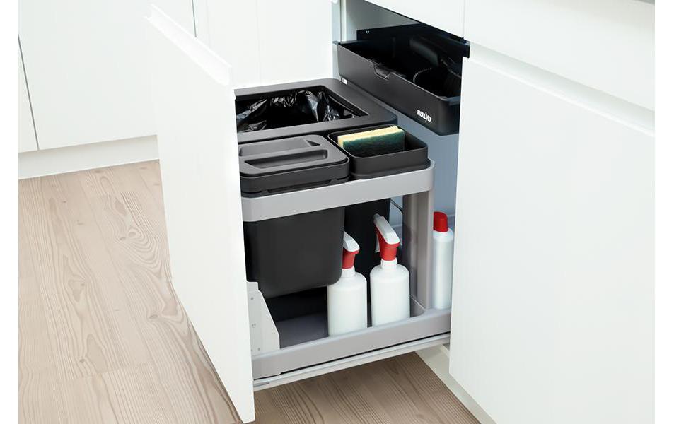 Abfalleimer BOXX 55/60-R Bio<br>Organisierte Abfall Entsorgung