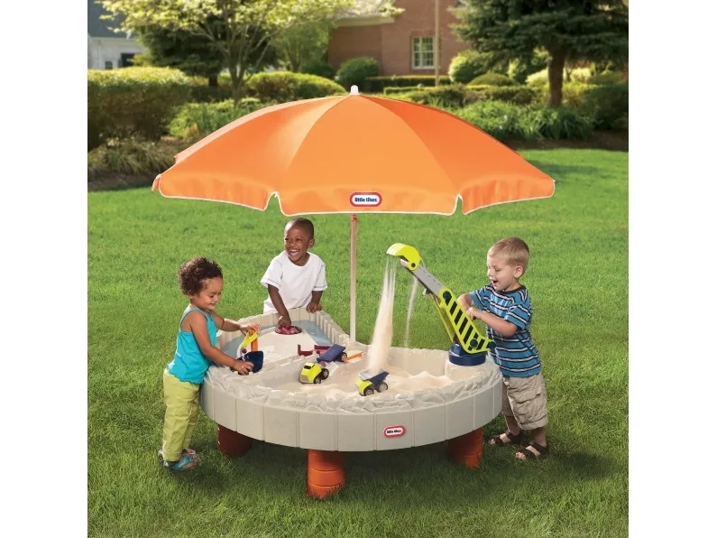 Little Tikes Builder's Bay Legebord med Sand & Vand