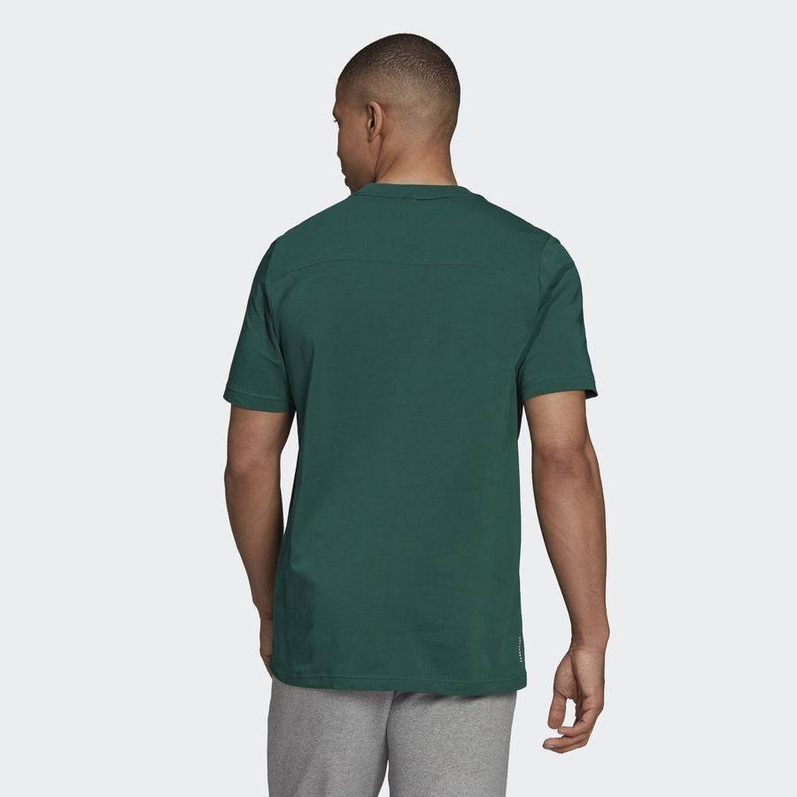 adidas Sportswear T-Shirt Comfy and Chill - Vert/Blanc
