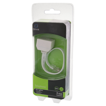 Q-Link telefoon splitter modulair ADSL wit