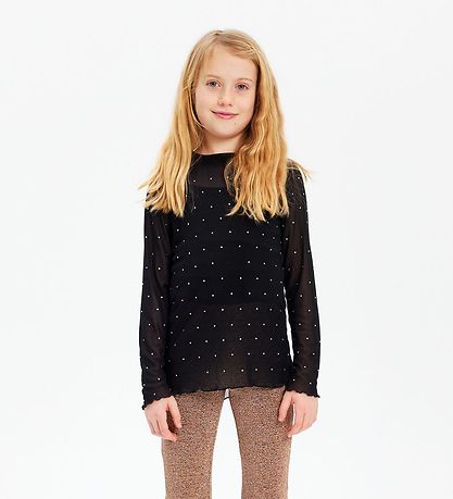 The New Bluse - TnIvy - Blåck Beauty m. Similisten